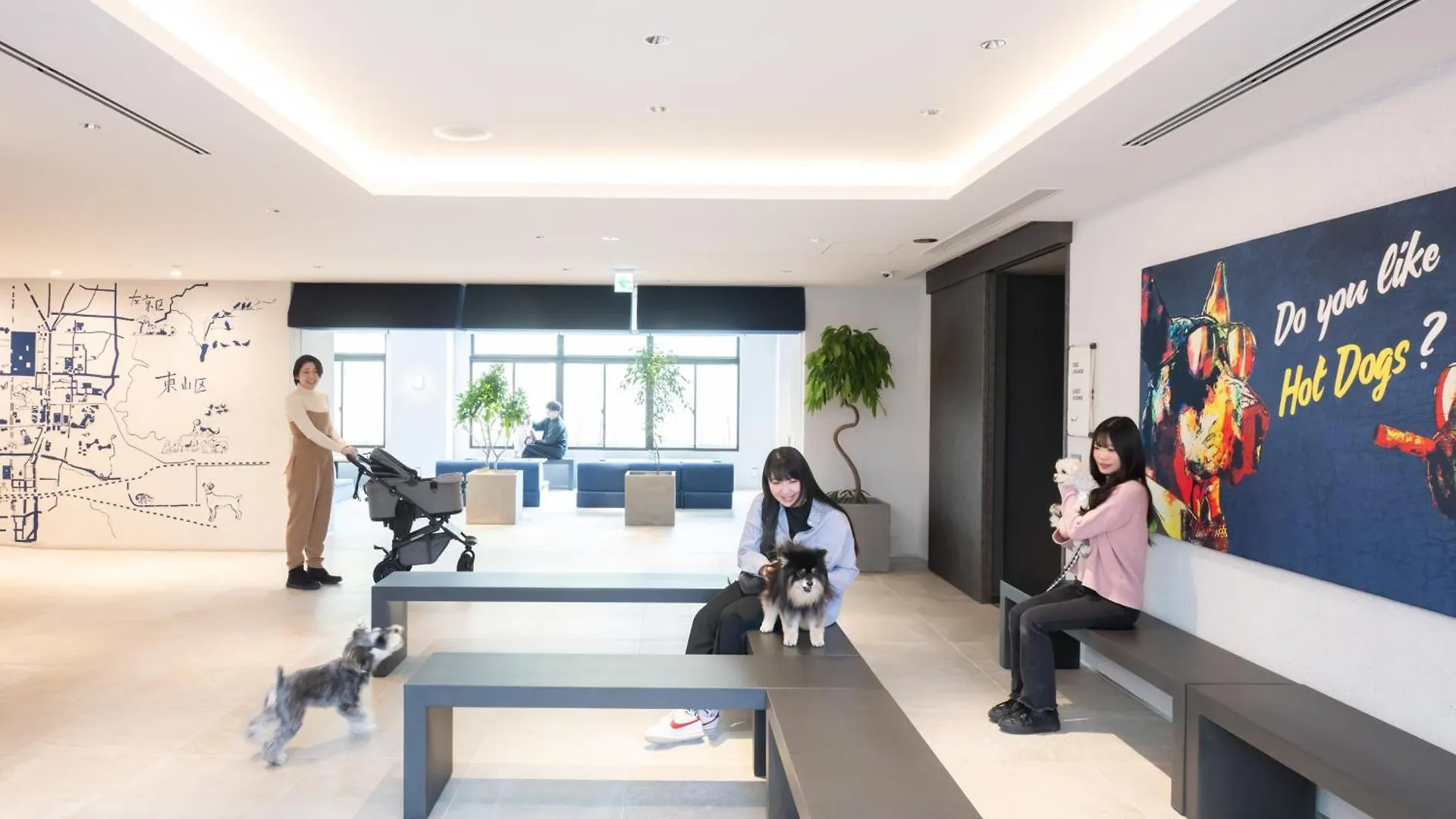 Hotel Anddoggy Kyoto Nijo 3*,  Japan